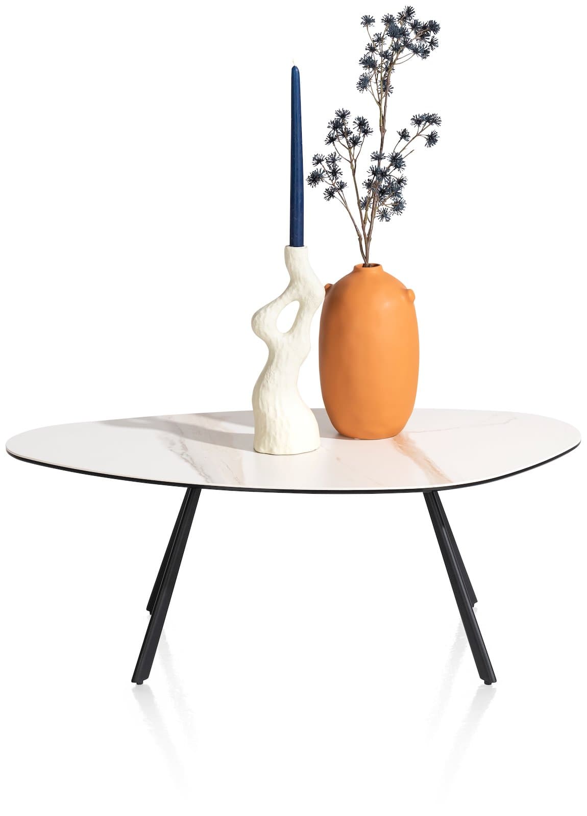 Salontafel 49x94, h35 Montello wit - 1