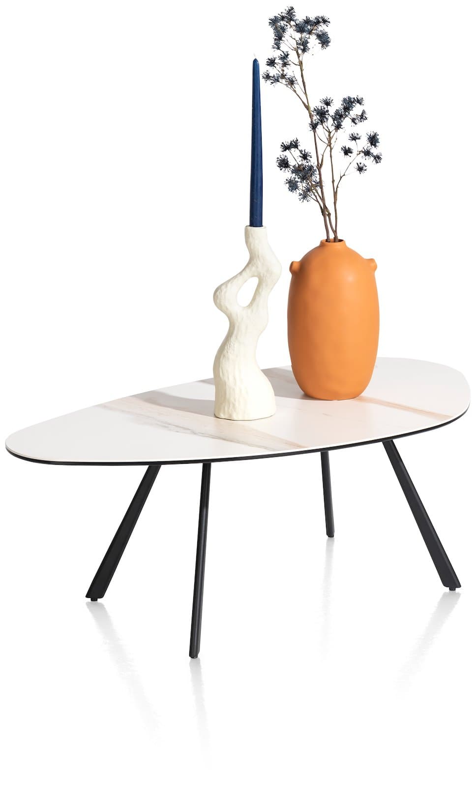 Salontafel 49x94, h35 Montello wit - 2