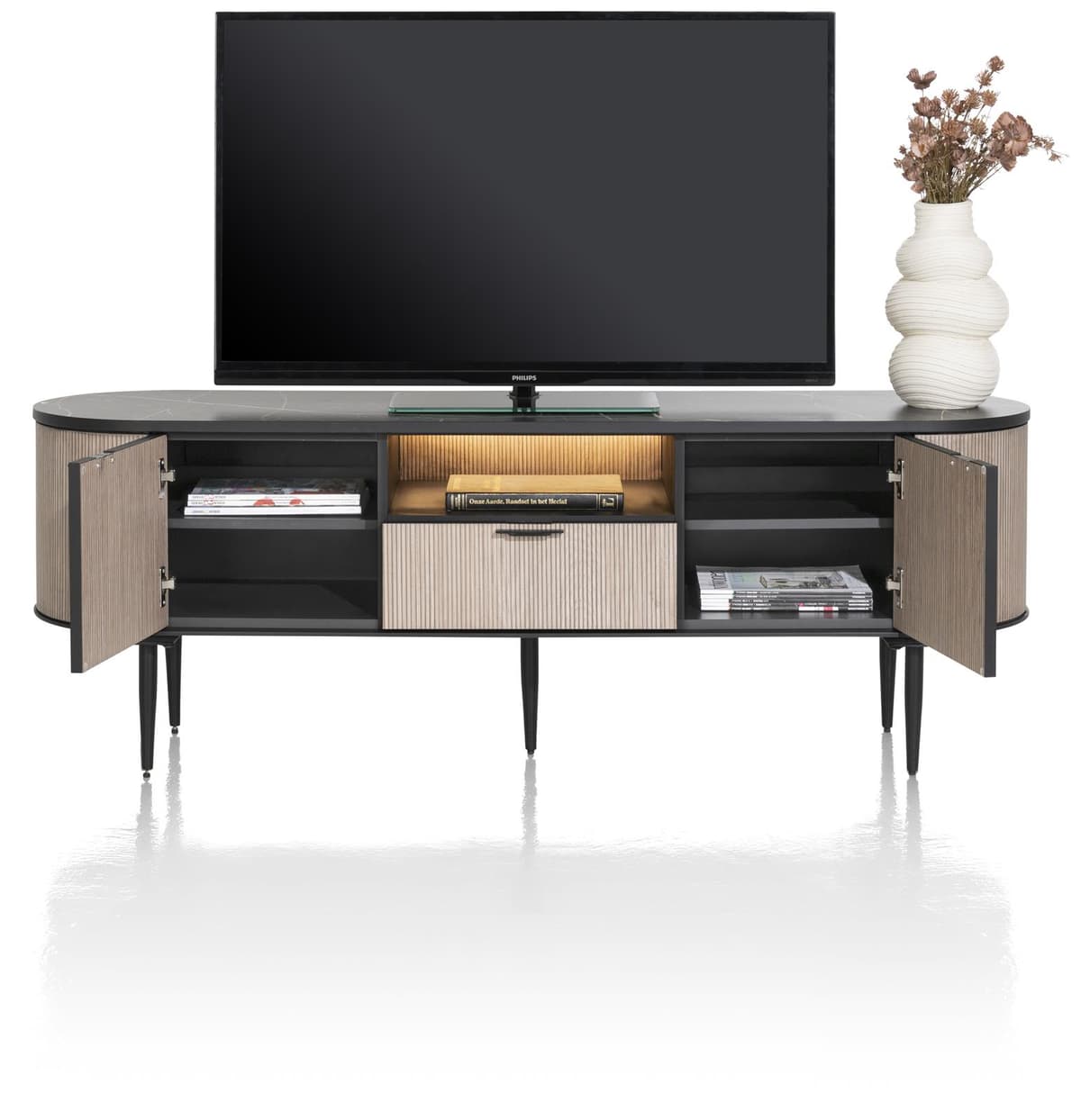 Lowboard 2d+1l+1n 170cm Aramon - 3