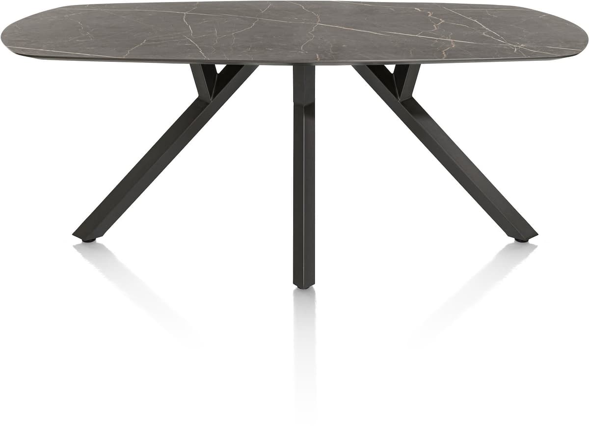 Tafel 240x110cm ovaal Minato Onyx - 1