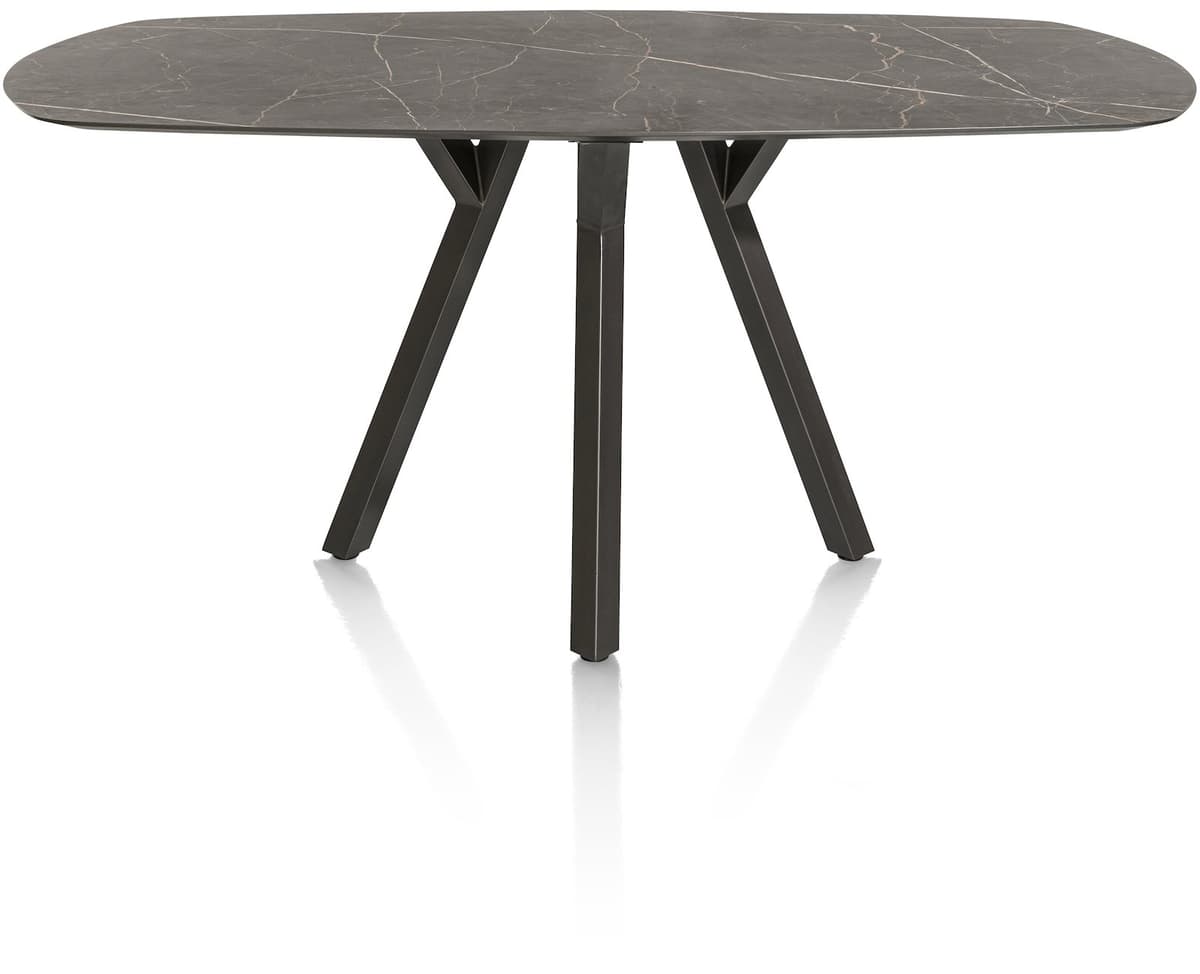 Bar tafel 240x110 ovaal Minato Onyx - 1