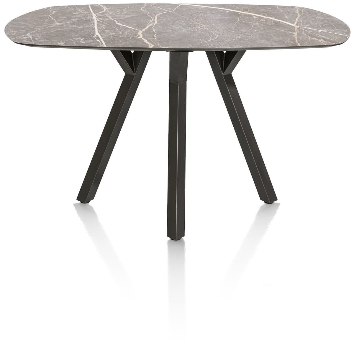 Bar tafel 200x105 ovaal Minato Lichtgrijs - 1