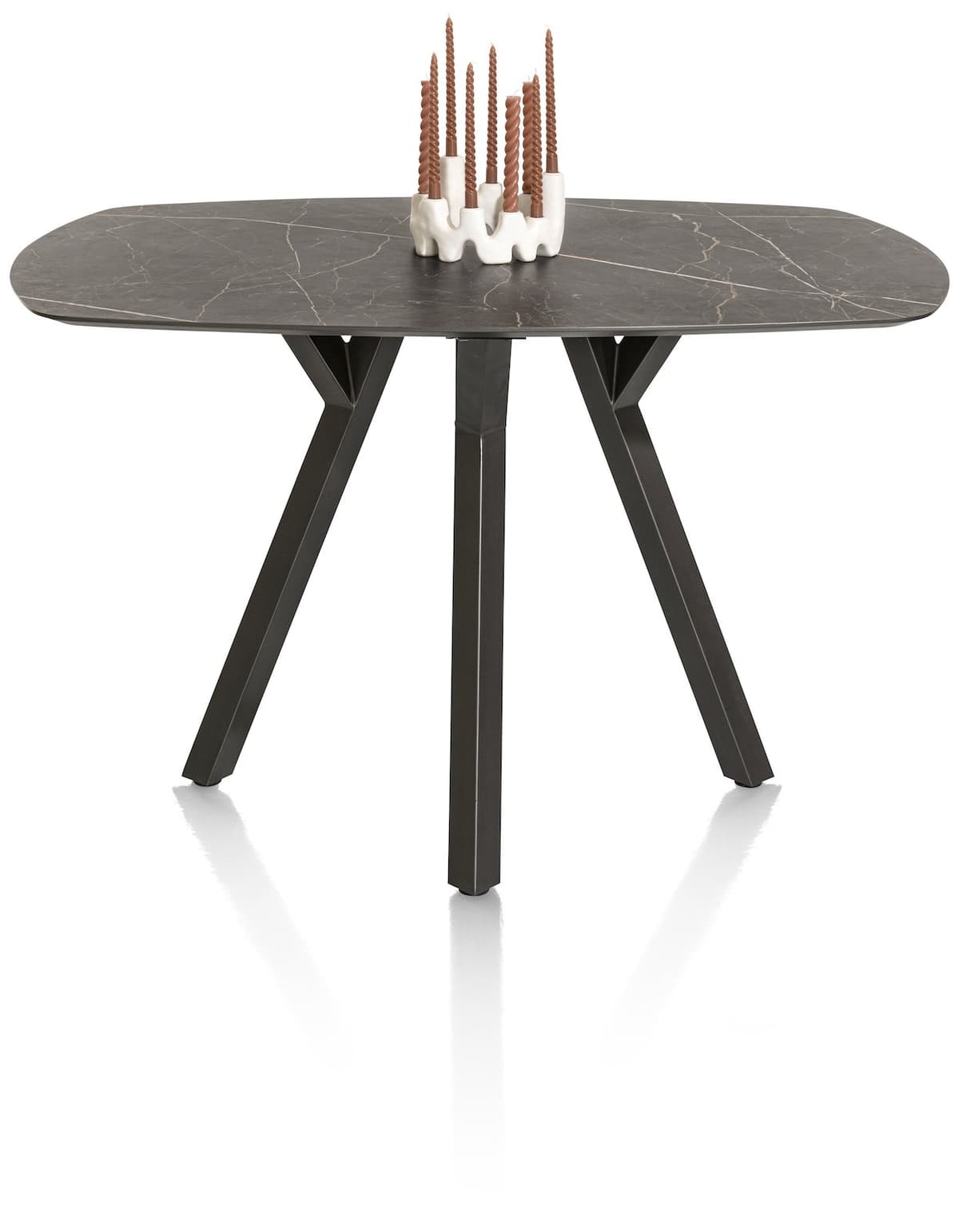 Bar tafel 150x105 ovaal Minato Onyx - 1