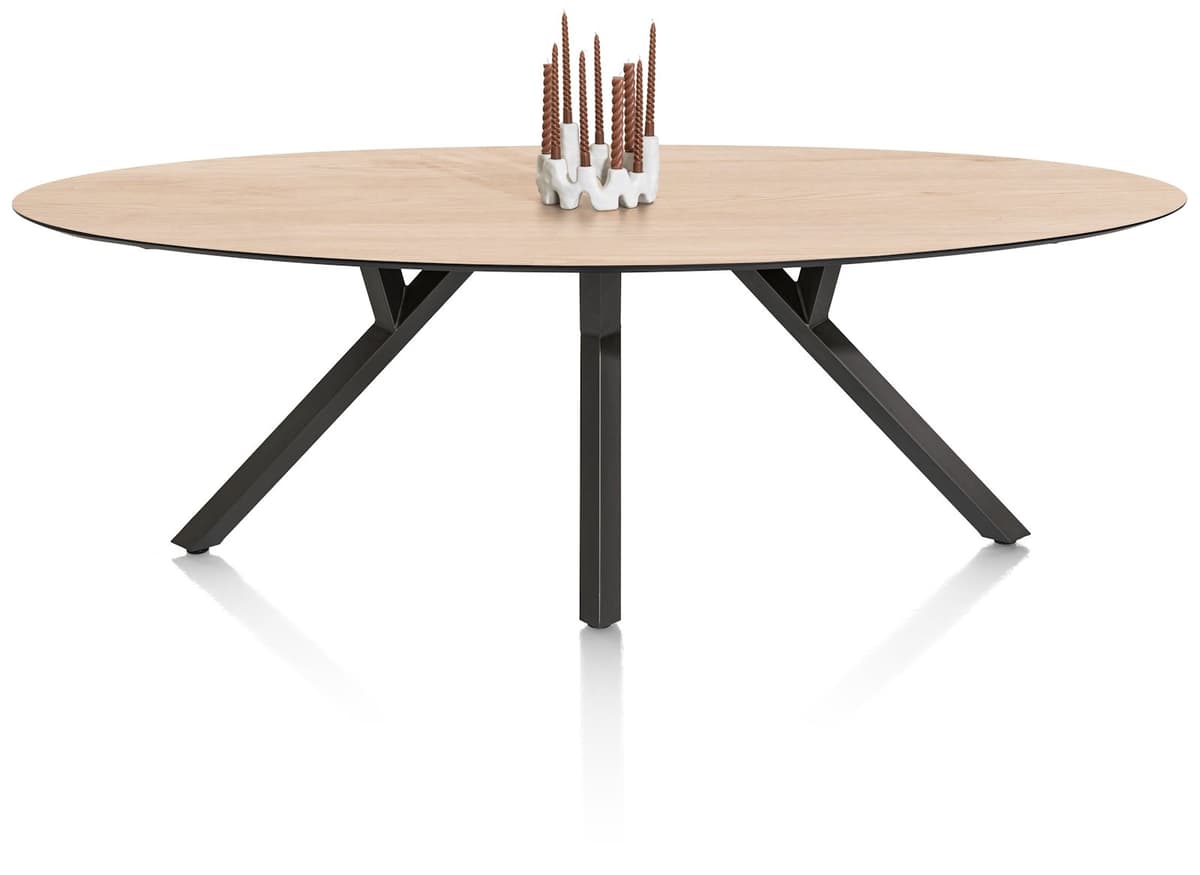 Tafel 240x110cm ellips Minato Light Natural Oak - 1