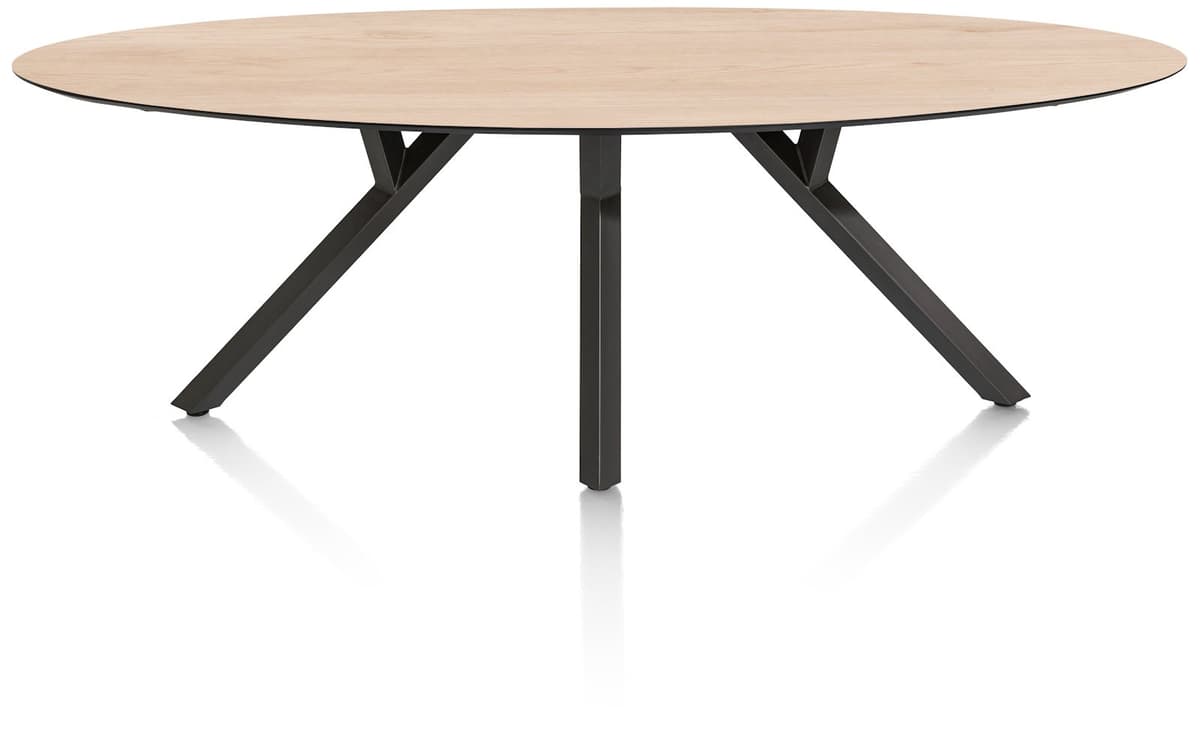Tafel 240x110cm ellips Minato Light Natural Oak - 3