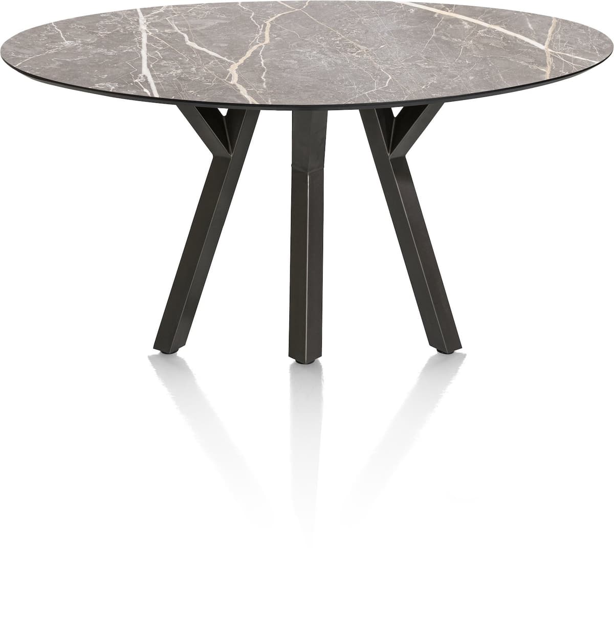 Bartafel 180x100 ellips Minato Lichtgrijs - 1