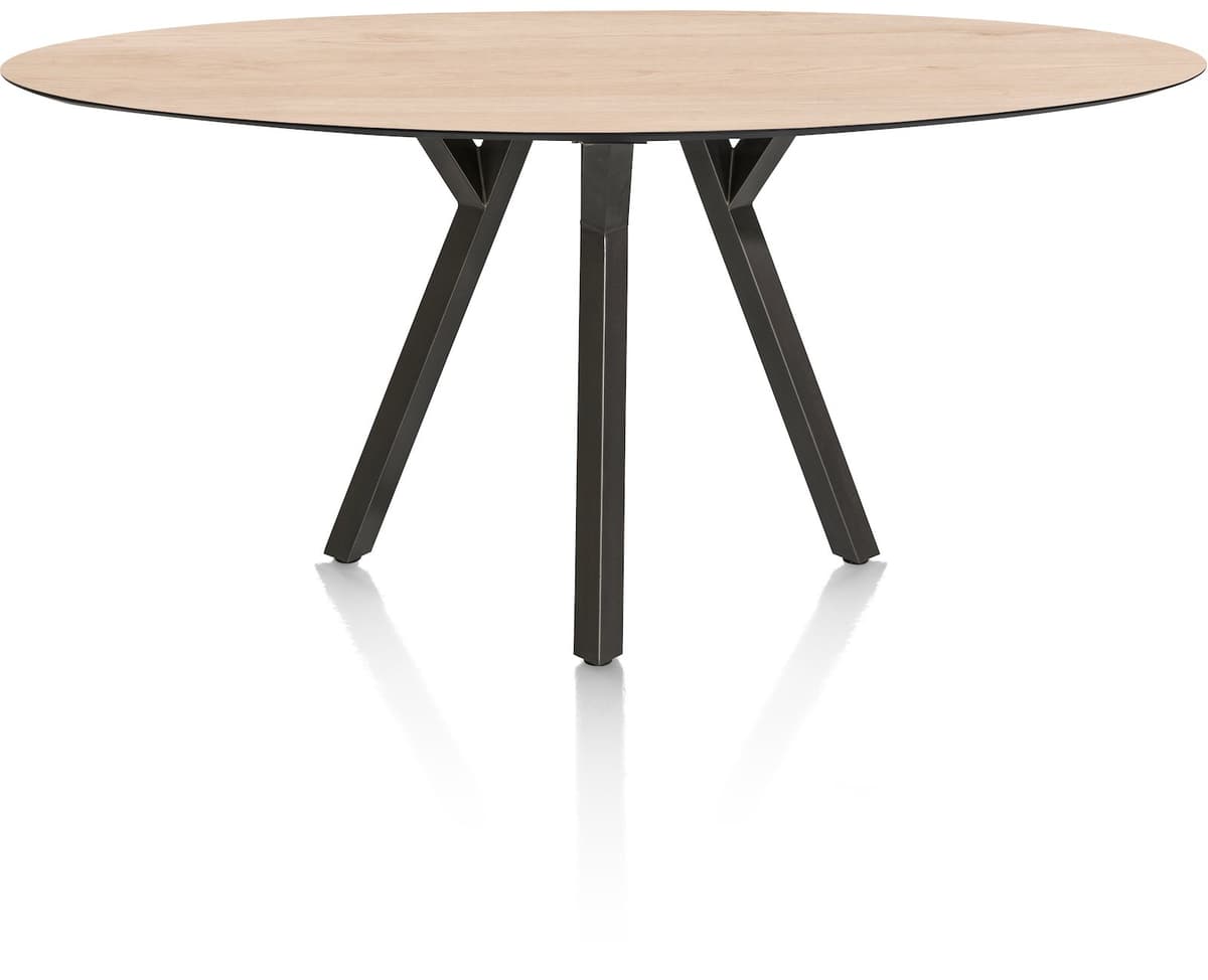 Bartafel 240x110 ellips Minato Light Natural Oak - 1