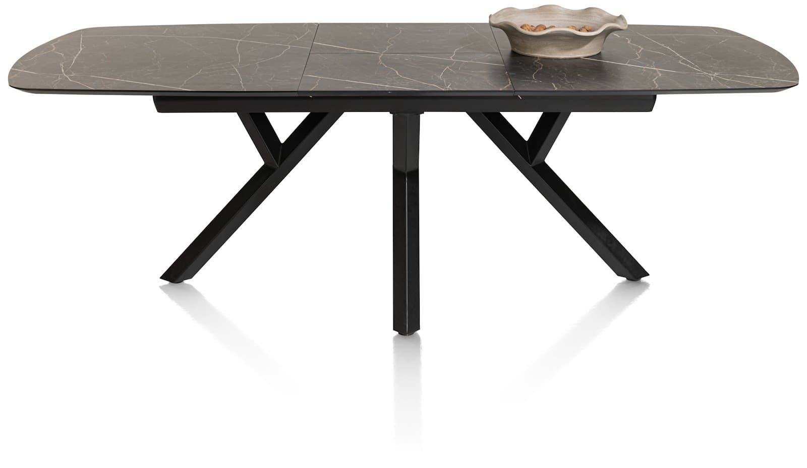 Tafel 180+60x110cm Minato Onyx