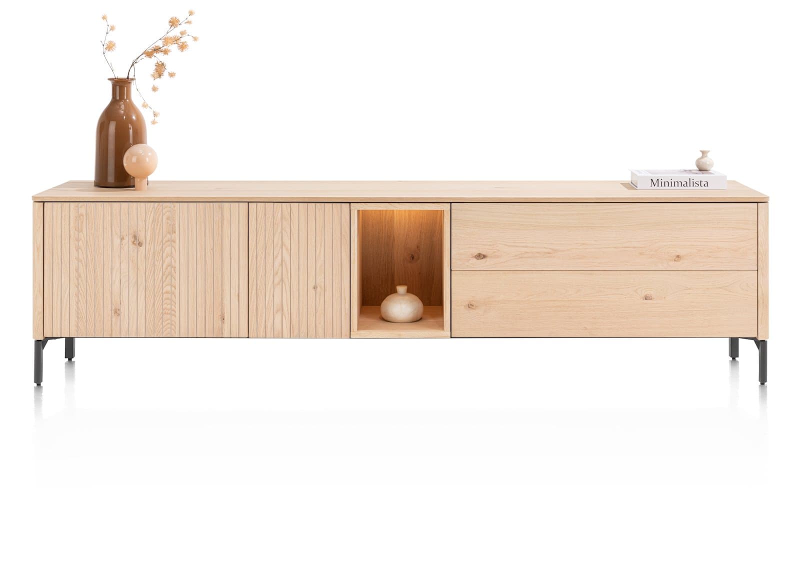 Lowb. 210cm 2d+2l+1n Trenton natural