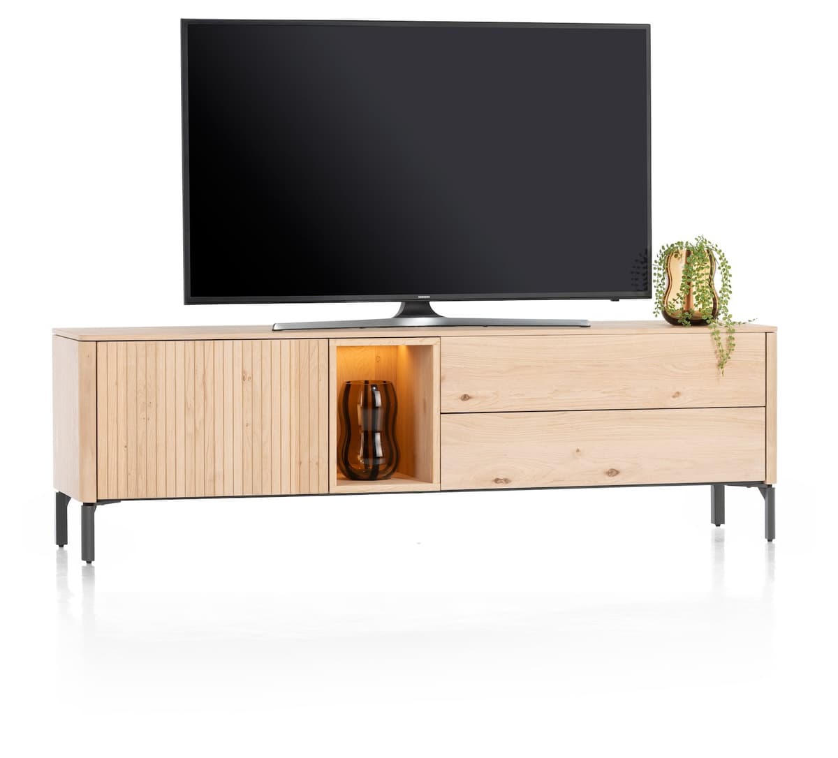 Lowb. 180cm 1d+2l+1n Trenton natural - 4