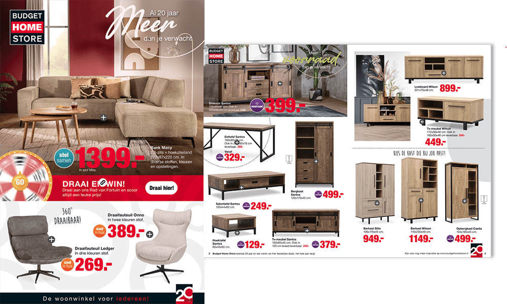 Folder Budget Home Store week 22